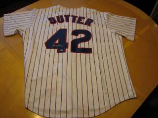 BRUCE SUTTER Signed & Autograph Zone Hologram Auth Cubs Jersey 