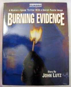Burning Evidence Mystery Jigsaw Puzzle bepuzzled Lutz  