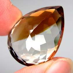   BIG AAA UNHEATED 100%NATURAL TOP IMPERIAL TOPAZ FLASHING NR  