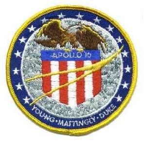  Apollo 16 Mission Patch Toys & Games