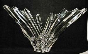 Vannes le Chetal Dramatic Crystal Centerpiece, 22 Wide France  