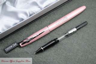Picasso 606 Ultrafine Accounting Fountain Pen(Pink)  