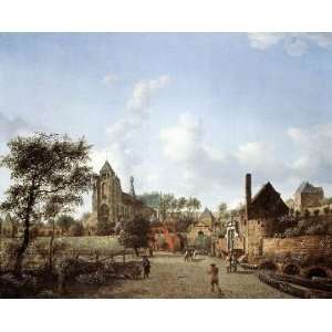   Approach to the Town of Veere, By Heyden Jan van der