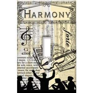   Plate Cover Art Harmony Music Performing Arts S
