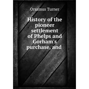  History of the pioneer settlement of Phelps and Gorhams 