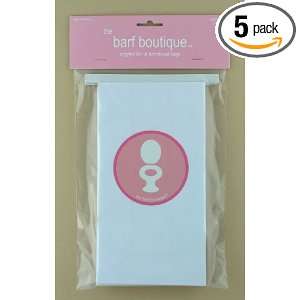  Pink Toilet Barf Bags (5/pk)