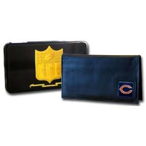  Chicago Bears NFL Executive Leather Checkbook Sports 