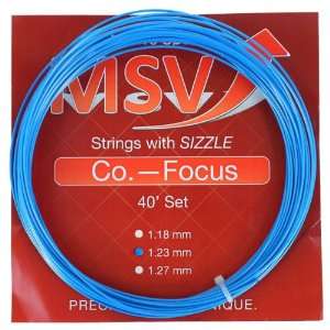 Mauve Sports MSV Co Focus 123 Aqua Tennis String Blue  