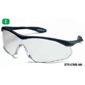 Hunter 6700 Series Rage Safety Glasses With Black Frame And Tru View 