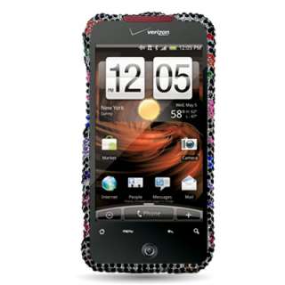 Diamond Zebra Case HTC Verizon Droid Incredible Phone  
