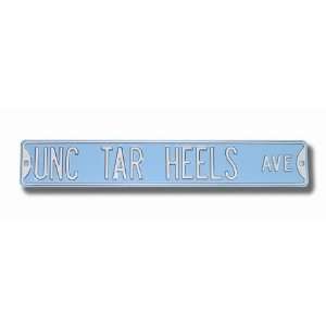  UNC Tar Heels Avenue Sign 6 x 36 NCAA College Athletics 