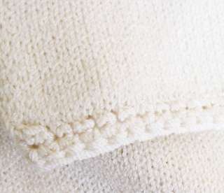 st john beautiful ivory santana knit skirt elastic waist band 