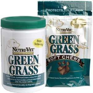  NUTRI VET PET GREEN GRASS CHEWABLE 120 COUNT