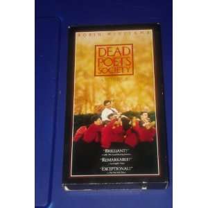 DEAD POETS SOCIETY   VHS   starring Robin Williams 