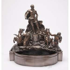 Trevi Fountain Statue With Light 10 Tall Fine Home Decor Water 