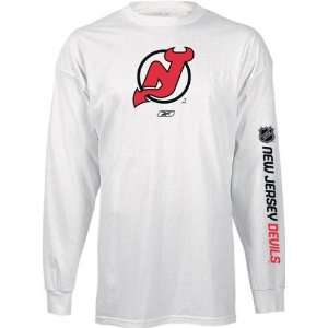  New Jersey Devils Left Wing Long Sleeve T Shirt Sports 