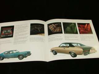 1974 Pontiac Ventura Automobile Sales Brochure Ventura  