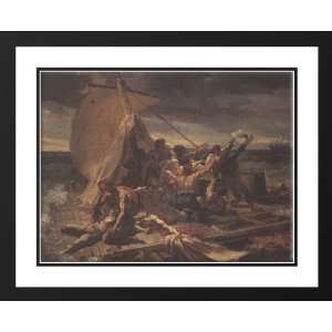  Gericault, Theodore 36x28 Framed and Double Matted Study 