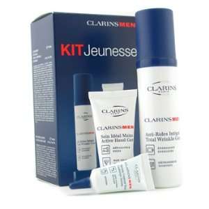  Clarinsmen Younger Skin Kit Wrintle Control 50ml/1.7oz + Hand 