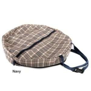  Defender Classic Plaid 600D Rope Bag Navy/Tan Pet 