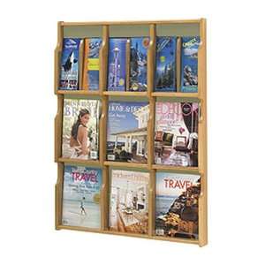   Pamphlet Display, Holds 6 Magazines and 6 Pamphlet