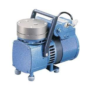  diaphragm vacuum/pressure pump; 1.2 cfm, PTFE, SS wetted parts 
