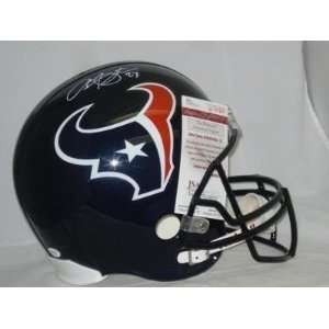 Arian Foster Signed Helmet   Houston Texans FS JSA   Autographed NFL 