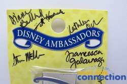 Disney Ambassador Team 8 Cast Member Autographed Disneyland Paris 
