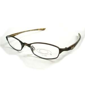  New Oakley Rx Eyeglass Frame Off Line 4.0 Brown Tortoise 