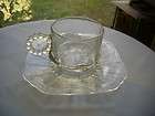 Federal Glass Sharon Pattern 1935 Amber Candy Dish with Lid  