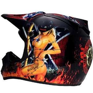  Rockhard Motocross Motorcycle Helmet   Pantera XX Large 