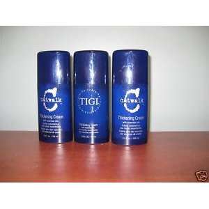  Tigi Catwalk Thickening Cream with Essensial Oils 3.4 Oz 