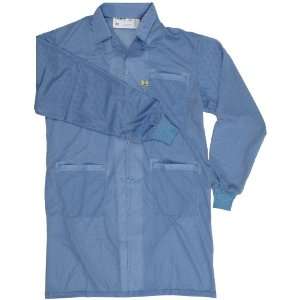 Desco 73610 Smock Statshield Labcoat with Cuffs, 38 Length, X Small 