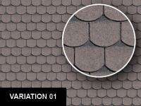 0015 Rounded Asphalt Shingles Texture Sheet (Sheets or PDF  