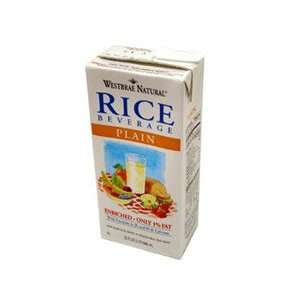  1 Quart Westbrae Plain Rice Beverage (03 0660) Category 