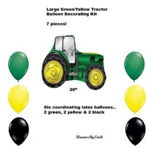 John Deere LIKE Farm tractor Birthday Party Balloons Decorations 