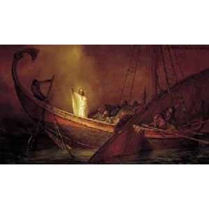  Arnold Friberg   Peace Be Still Giclee on Paper