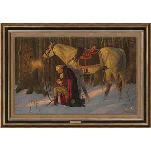 The Prayer at Valley Forge George Washington Praying by Arnold Friberg 