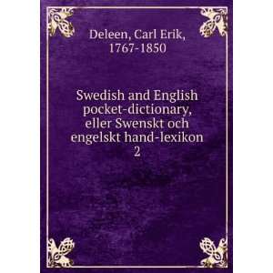  Swedish and English pocket dictionary, eller Swenskt och 