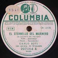 CARLO BUTI Argentine Columbia 297054 78 RPM  