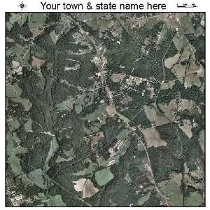    Aerial Photography Map of Martin, Georgia 2010 GA 