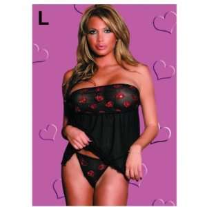 Midnight magic empire baby doll and g string large Health 