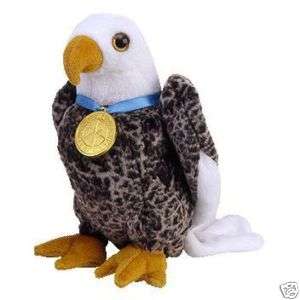 TY VALOR the EAGLE BEANIE BABY   MINT TY EXC  