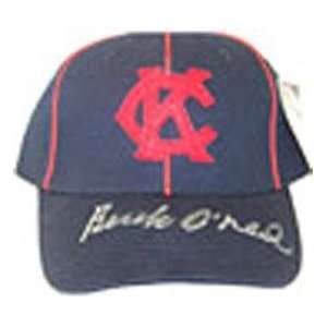 Buck ONeil Autographed Kansas City Monarchs Baseball Cap 