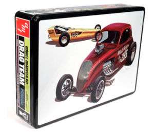 AMT Double Dragster Model Kit & Collectors Tin AMT627  