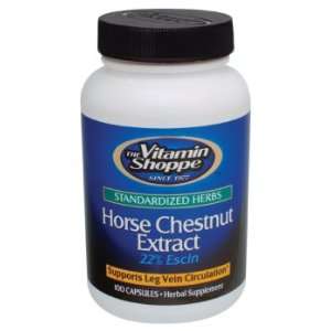 Vitamin Shoppe   Horse Chestnut Extract, 100 capsules