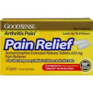  Good Sense Arthritis Pain Relief Apap 650 Mg Caplets Case 