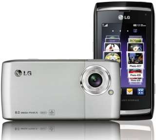 NEW UNLOCKED LG GC900 GPS WIFI 8MP 1.5GB 3G PHONE BL  