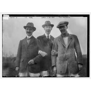 Photo J. Parks, Harry P. Whitney, F.S. Von Stade 1910  