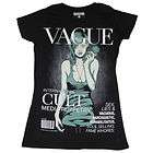 disturbia vague skinny fit t shirt goth emo rock metal